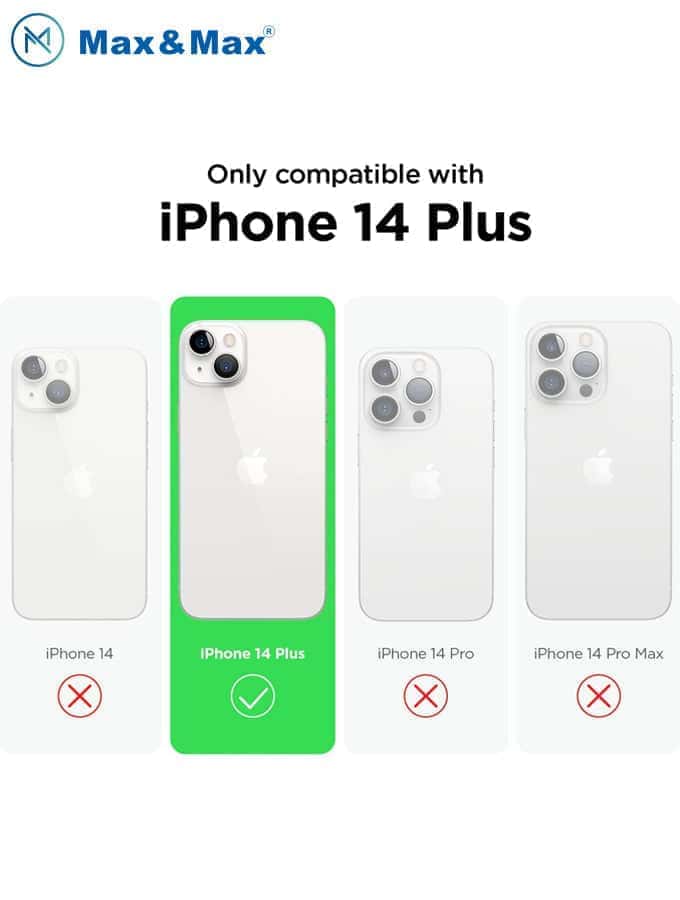 iPhone 14 Plus Ultimate Protection Clear Case Soft TPU Material Multi Drop Protection Anti-Scratch Phone Case Back Cover For iPhone 14 Plus – Clear iPhone 14 Plus Ultimate Protection Clear Case Soft TPU Material Multi Drop Protection Anti-Scratch Phone Case Back Cover For iPhone 14 Plus – Clear